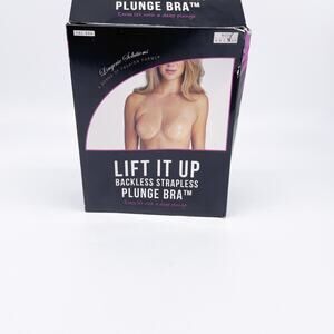 Fashion Forms Lift It up Nude Backless Strapless Plunge Bra Nude Size D Cup